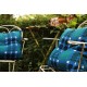 Peacock Blue cushions 18" CZ48
